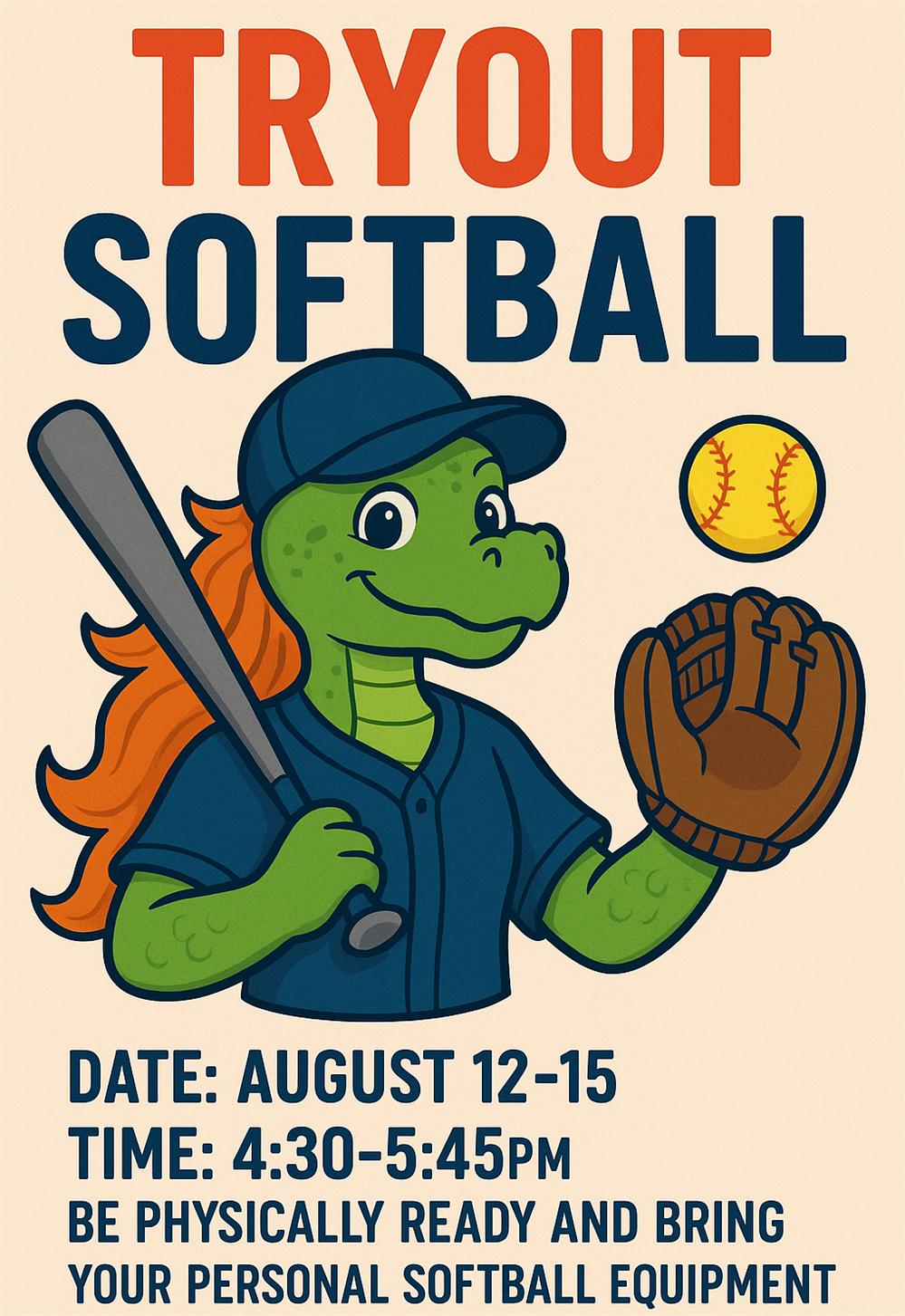 Softball Tryouts